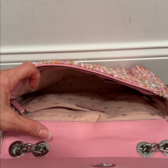 Kate Spade briar lane tweed emerlyn shoulder crossbody bag purse - Picture 10 of 12